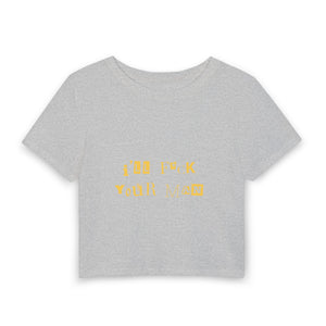 I'll F*ck Your Man Baby Tee mockup