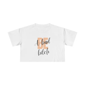 Be A Bad Bitch Crop Top mockup
