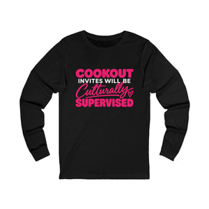 Cookout Invites Long Sleeve mockup