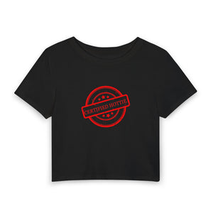 Certified Hottie Baby Tee mockup