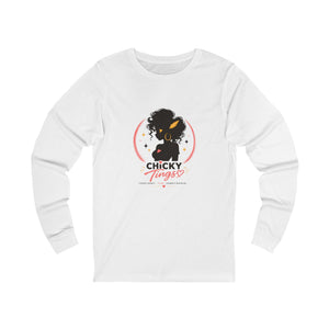 Chicky Tings Mascot Long Sleeve mockup