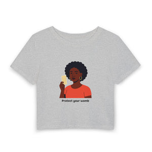 Protect Your Womb Baby Tee mockup
