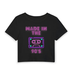 Made in the 90’s Baby Tee mockup