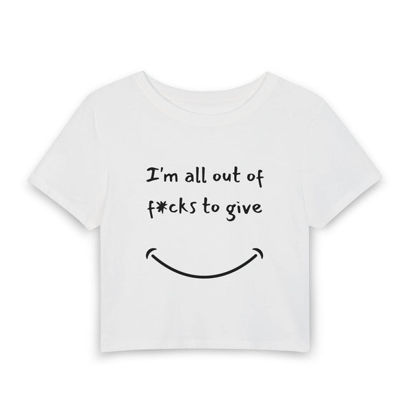Out Of F*cks to Give Baby Tee
