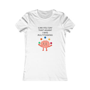 Multitasking Brain Tee mockup