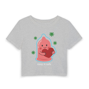 Keep It Safe Baby Tee mockup
