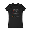 Things I Enjoy Tee — graphic tee from Chicky Tings