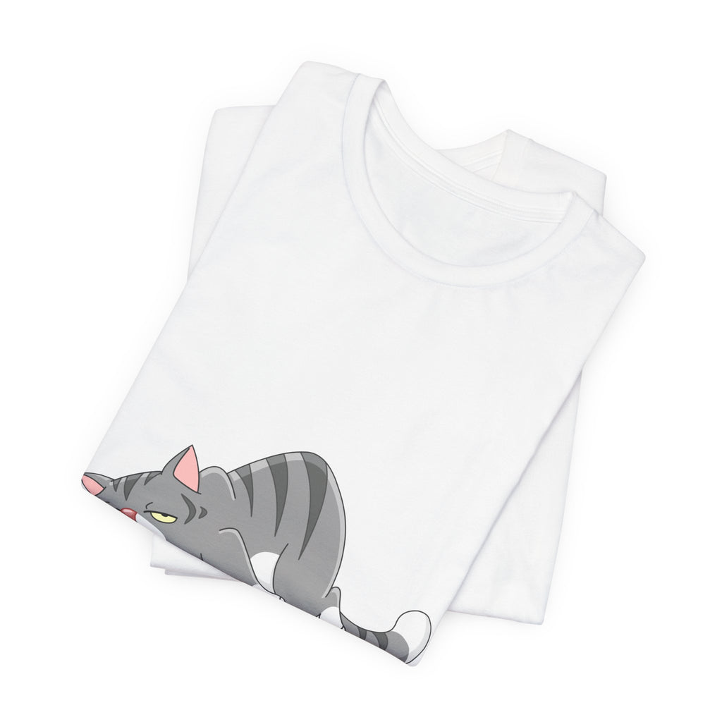 Do I Have To? Tee from Chicky Tings - funny cat graphic tee, introvert shirt