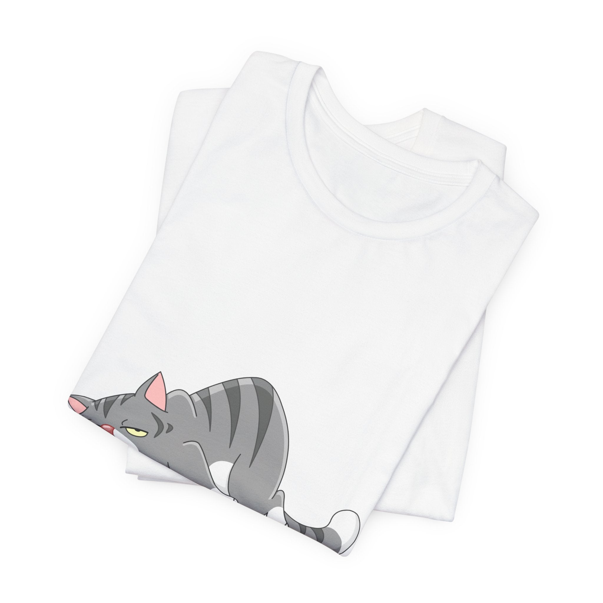 Do I Have To? Tee from Chicky Tings - funny cat graphic tee, introvert shirt