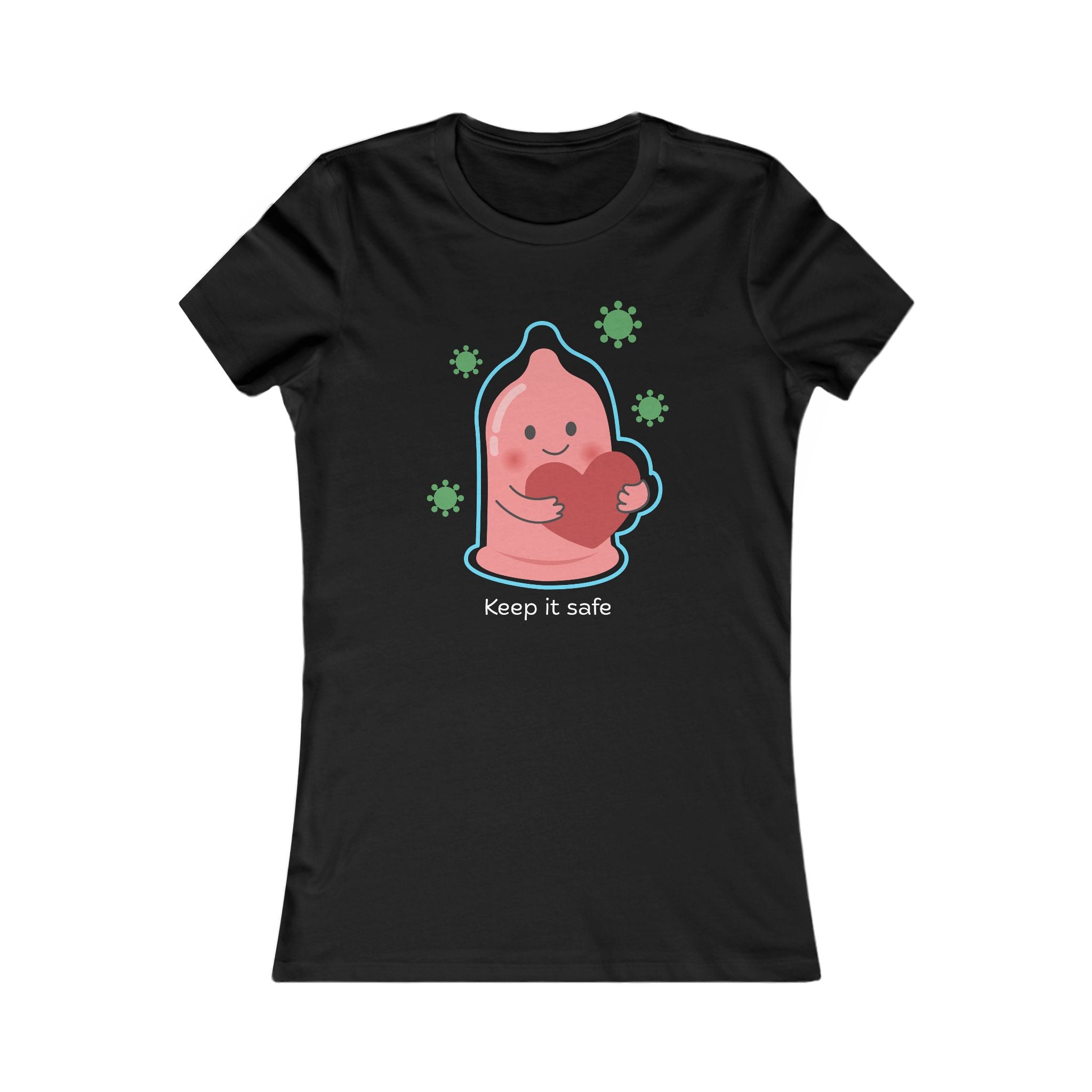 Keep It Safe Tee — graphic tee from Chicky Tings