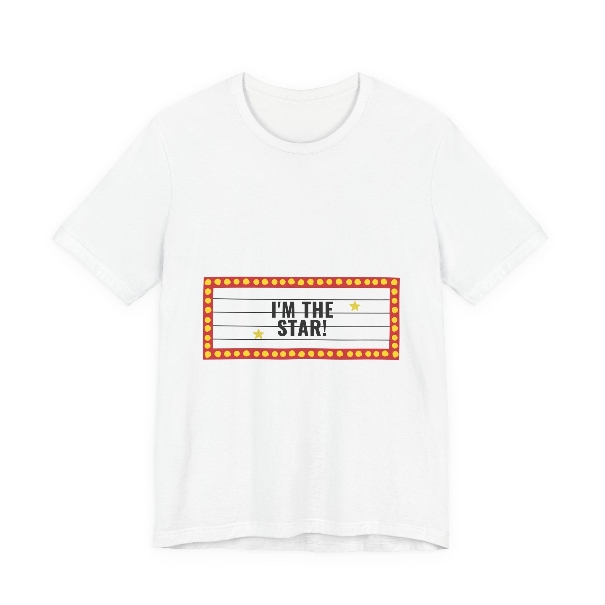 I'm the Star Tee from Chicky Tings - main character graphic tee, star shirt