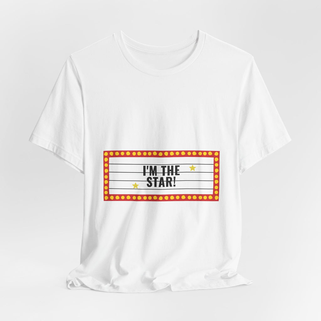 I'm the Star Tee from Chicky Tings - main character graphic tee, star shirt