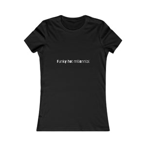 Funky Hot Millennial Tee mockup