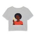 Protect Your Womb Baby Tee — graphic baby crop tee from Chicky Tings