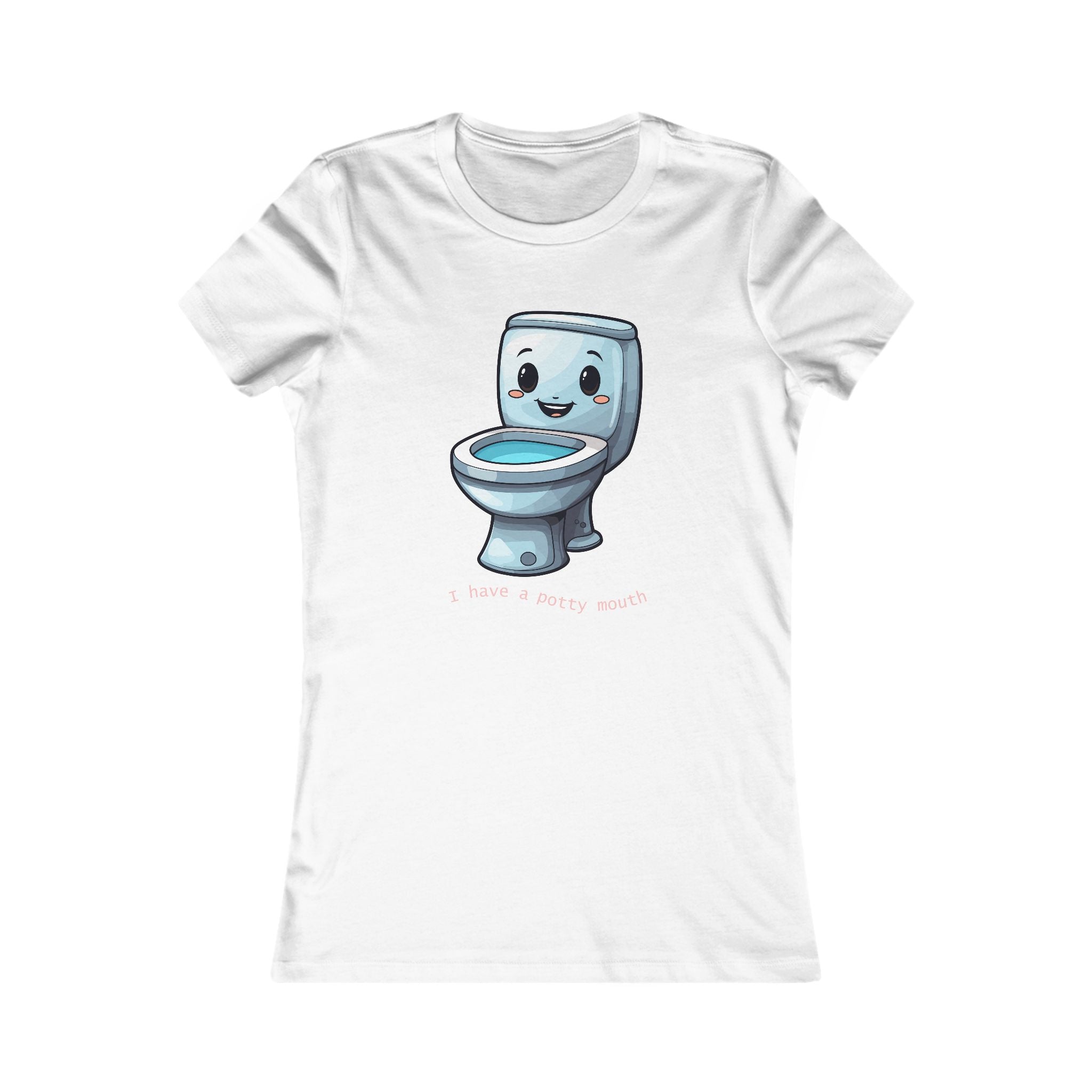 I Have a Potty Mouth Tee — graphic tee from Chicky Tings