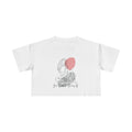 Be Kind to Yourself Crop Top from Chicky Tings - self love graphic tee, positive statement shirt