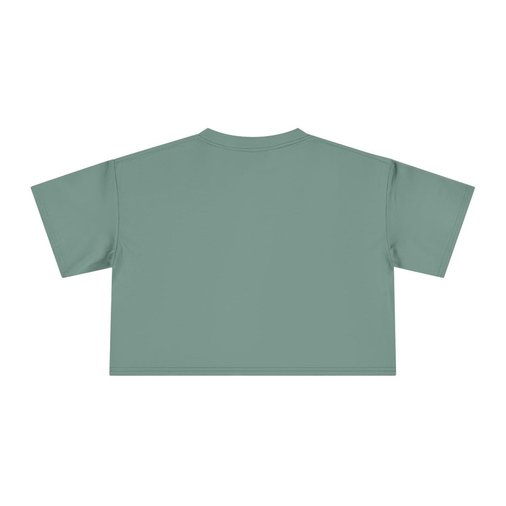 Be Kind to Yourself Crop Top from Chicky Tings - self love graphic tee, positive statement shirt