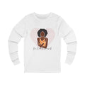 Be Kind to Yourself Long Sleeve from Chicky Tings - self love graphic tee, positive statement shirt