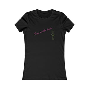 I’m a Beautiful Disaster Tee mockup