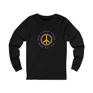 Don’t Drop Bombs Long Sleeve mockup