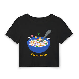 Cereal Dater Baby Tee mockup