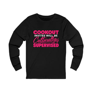 Cookout Invites Long Sleeve mockup