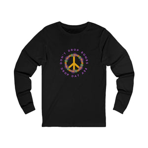 Don’t Drop Bombs Long Sleeve mockup