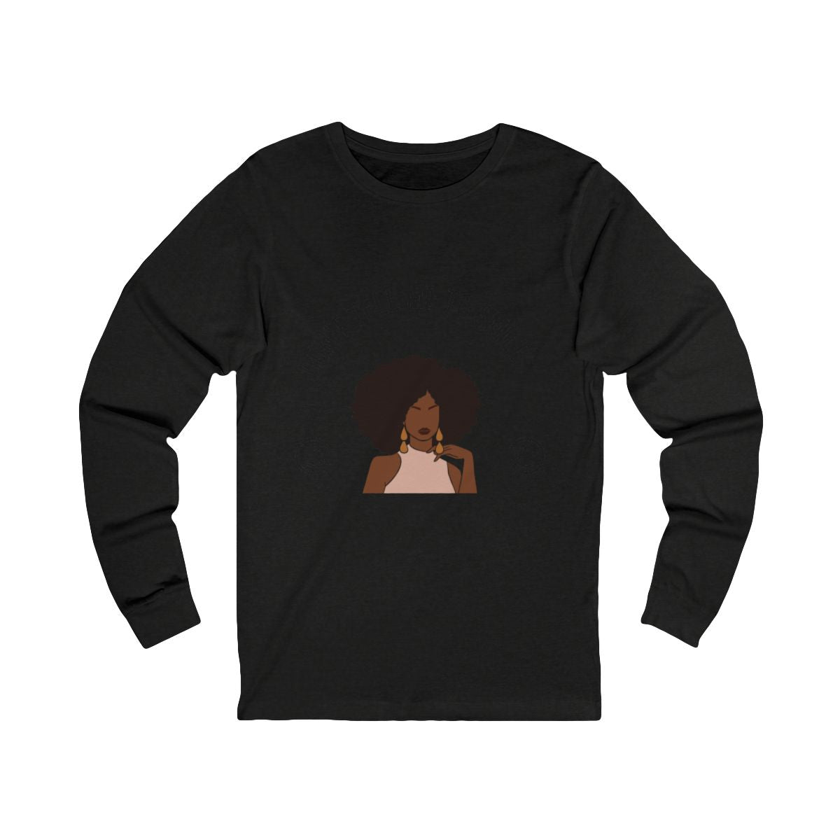 Don't Tell Me To Smile Long Sleeve from Chicky Tings - feminist graphic tee, do not tell me to smile shirt