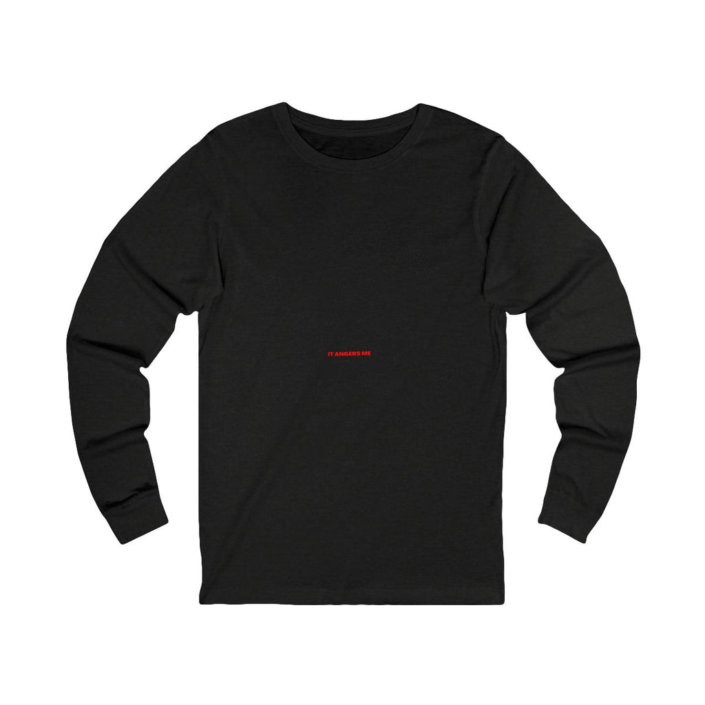 Don't Tell Me To Smile Long Sleeve from Chicky Tings - feminist graphic tee, do not tell me to smile shirt