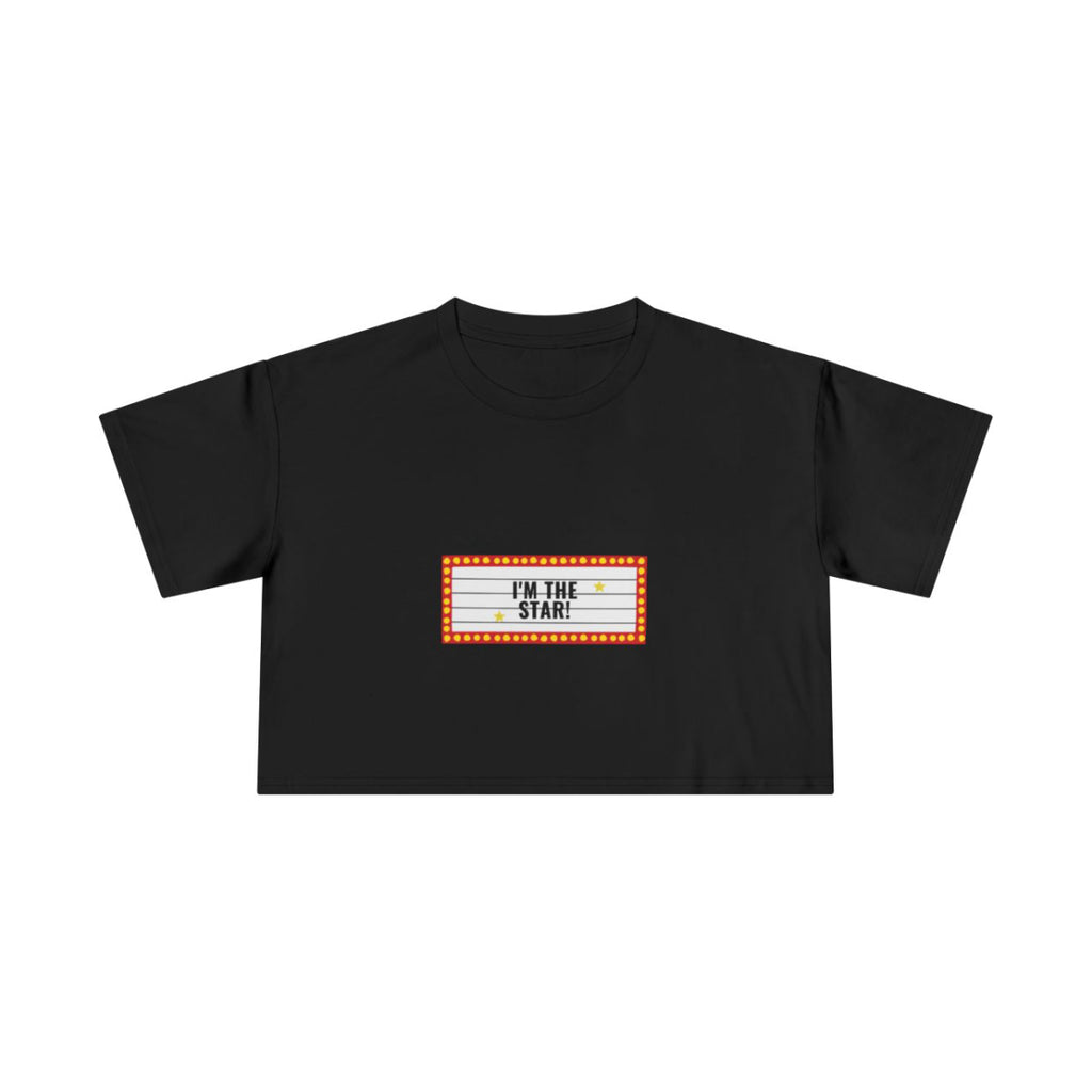 I'm the Star Crop Top from Chicky Tings - main character graphic tee, star shirt