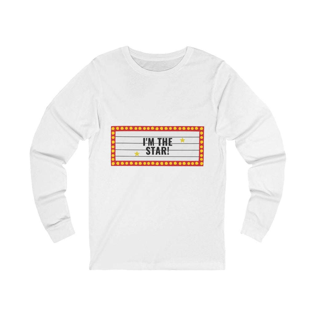 I'm the Star Long Sleeve from Chicky Tings - main character graphic tee, star shirt