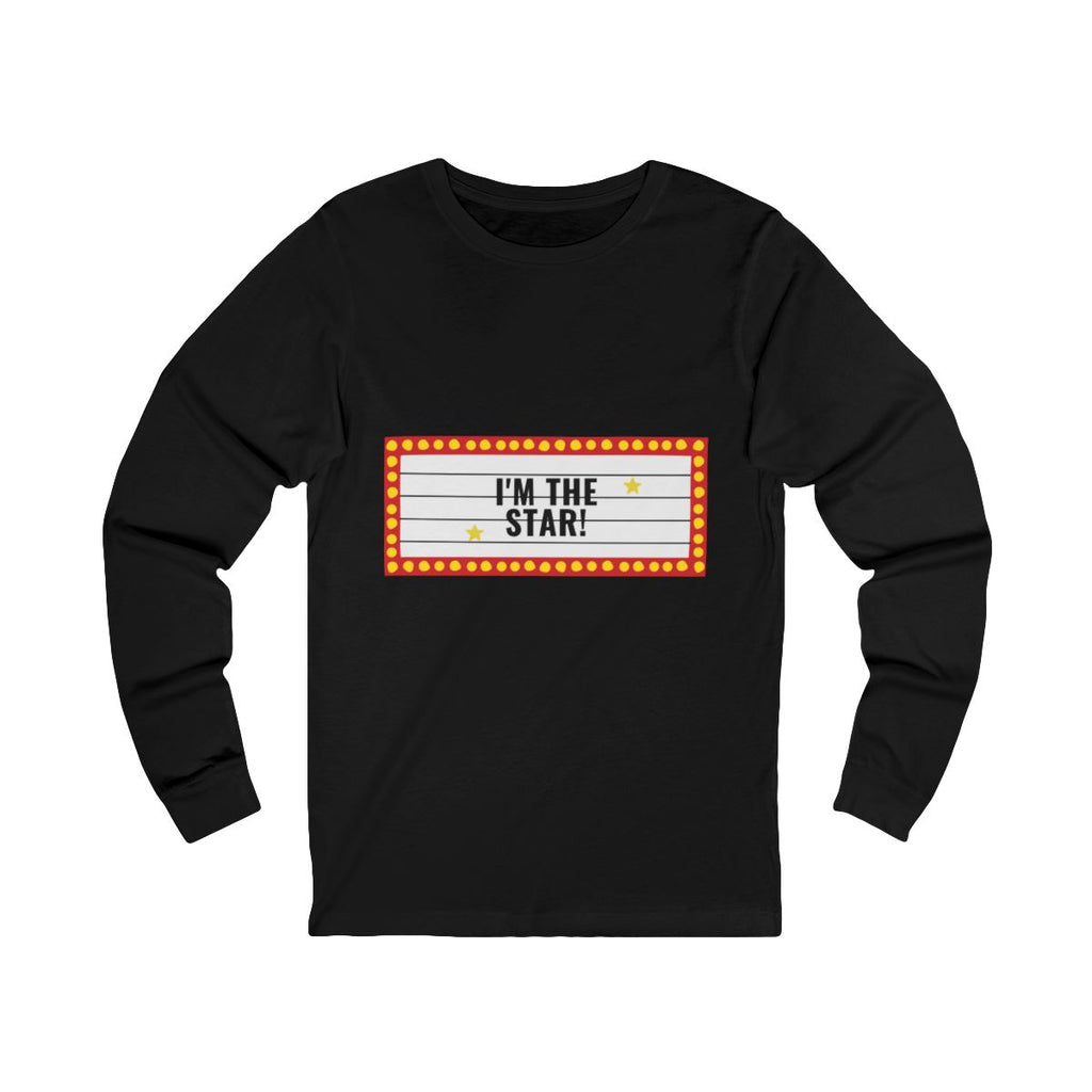 I'm the Star Long Sleeve from Chicky Tings - main character graphic tee, star shirt