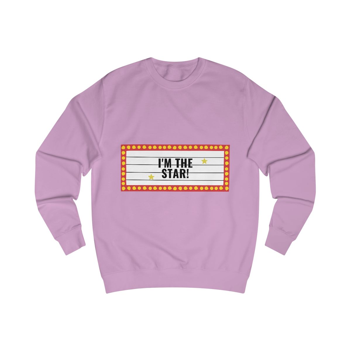 I'm the Star Sweatshirt from Chicky Tings - main character graphic tee, star shirt