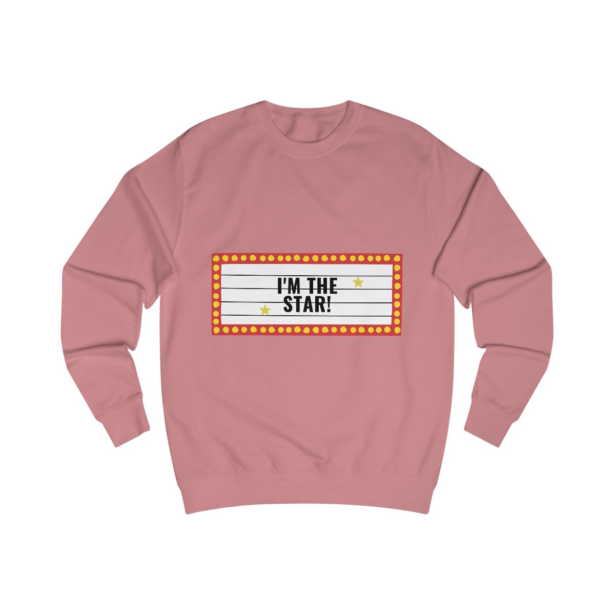 I'm the Star Sweatshirt from Chicky Tings - main character graphic tee, star shirt
