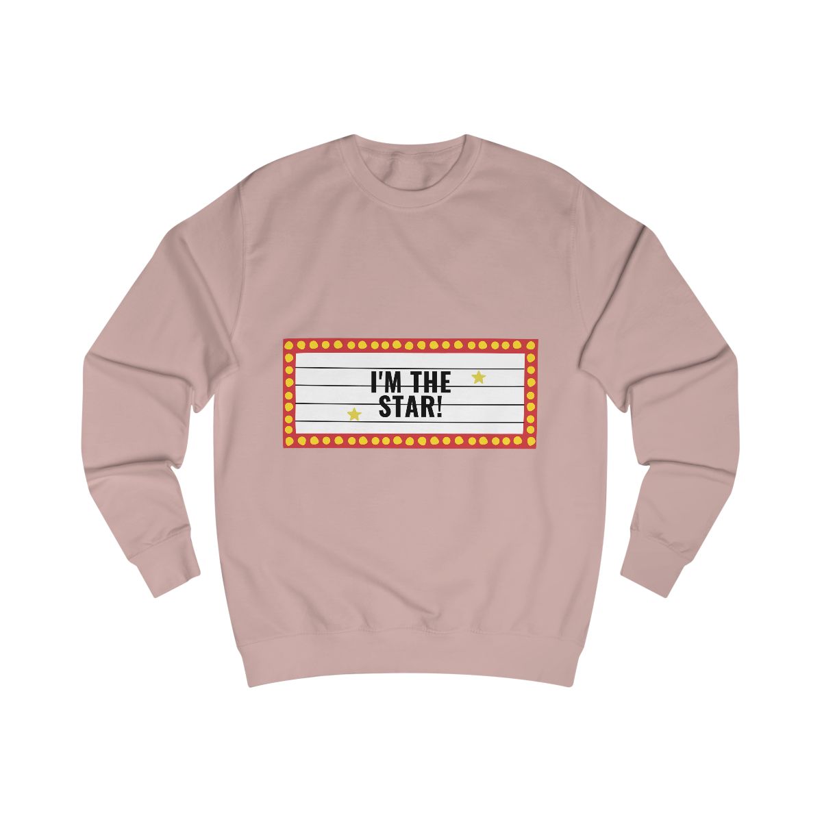 I'm the Star Sweatshirt from Chicky Tings - main character graphic tee, star shirt