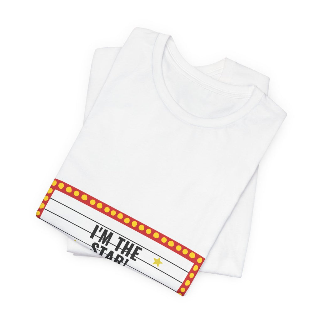 I'm the Star Tee from Chicky Tings - main character graphic tee, star shirt
