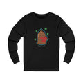 Keep It Safe — Brown Long Sleeve in Black, front view