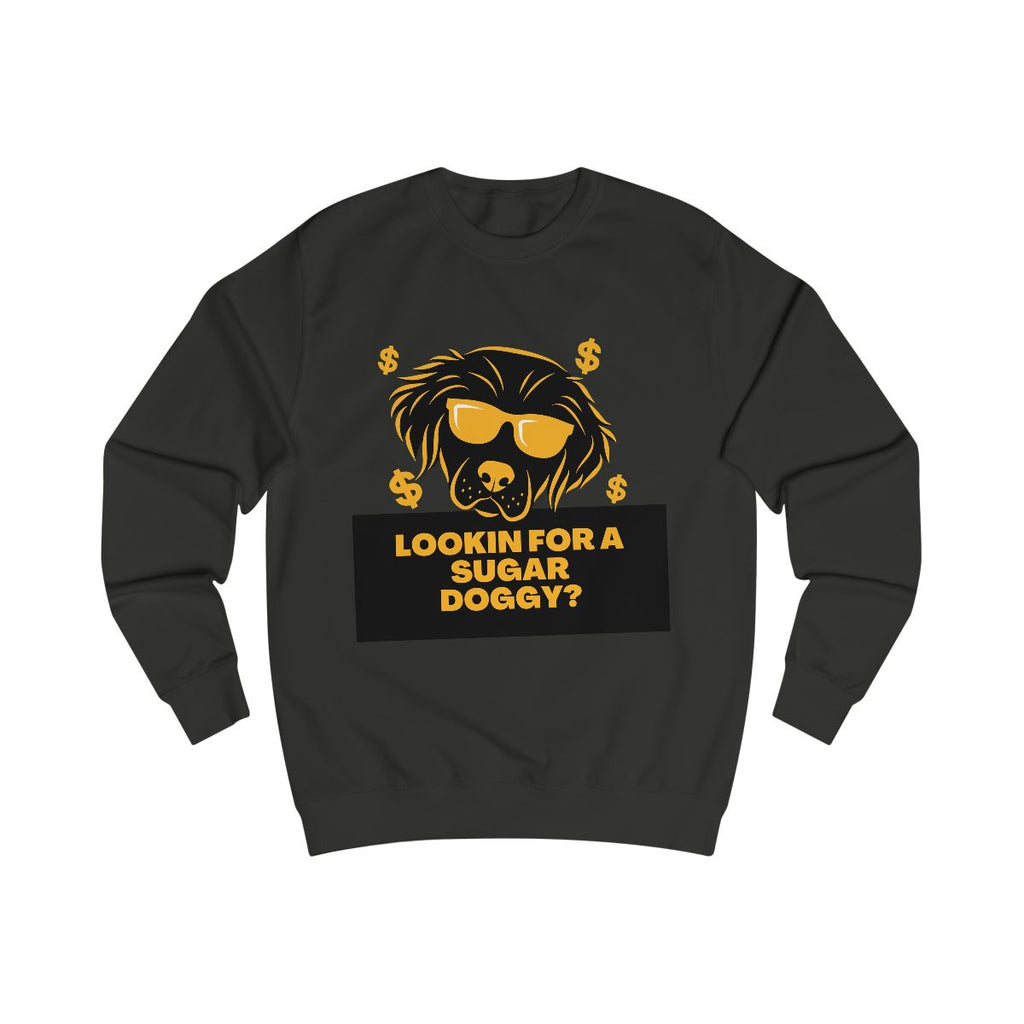 Lookin for a Sugar Doggy Sweatshirt from Chicky Tings - funny dog graphic tee, cheeky shirt