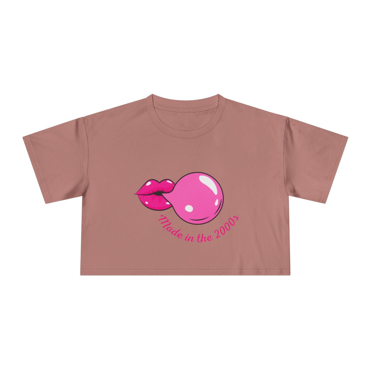 Made in the 2000s Crop Top from Chicky Tings - 2000s graphic tee, y2k nostalgia shirt
