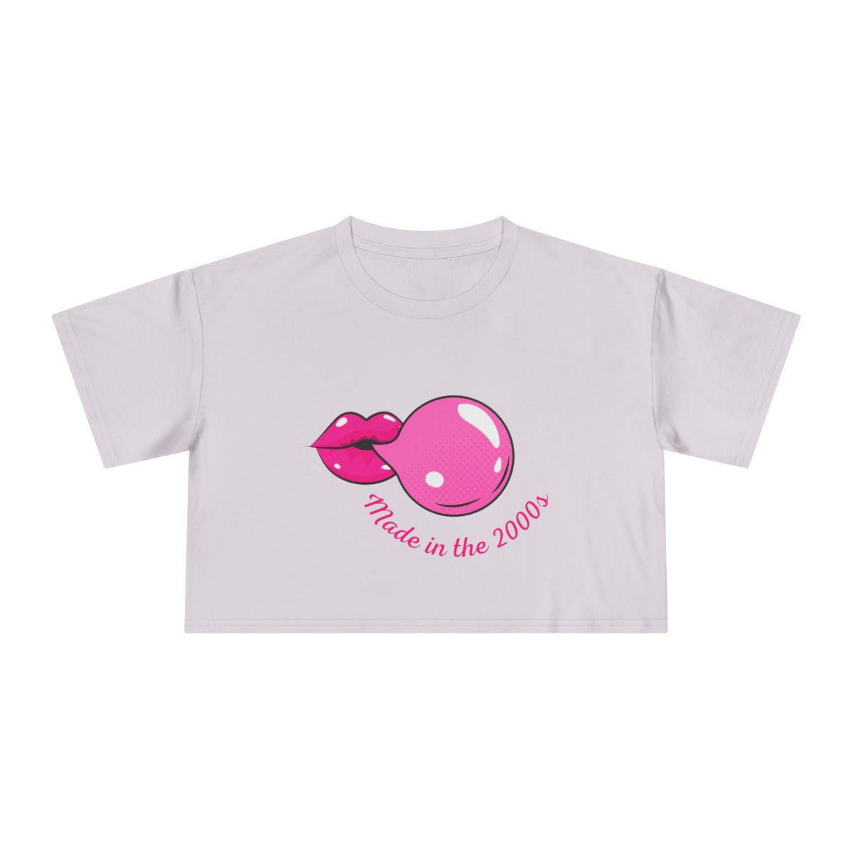 Made in the 2000s Crop Top from Chicky Tings - 2000s graphic tee, y2k nostalgia shirt