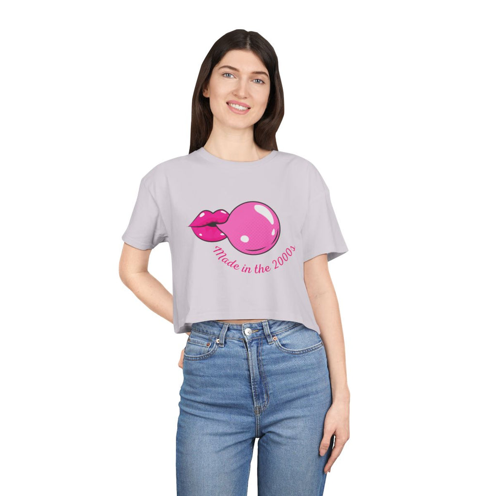 Made in the 2000s Crop Top from Chicky Tings - 2000s graphic tee, y2k nostalgia shirt