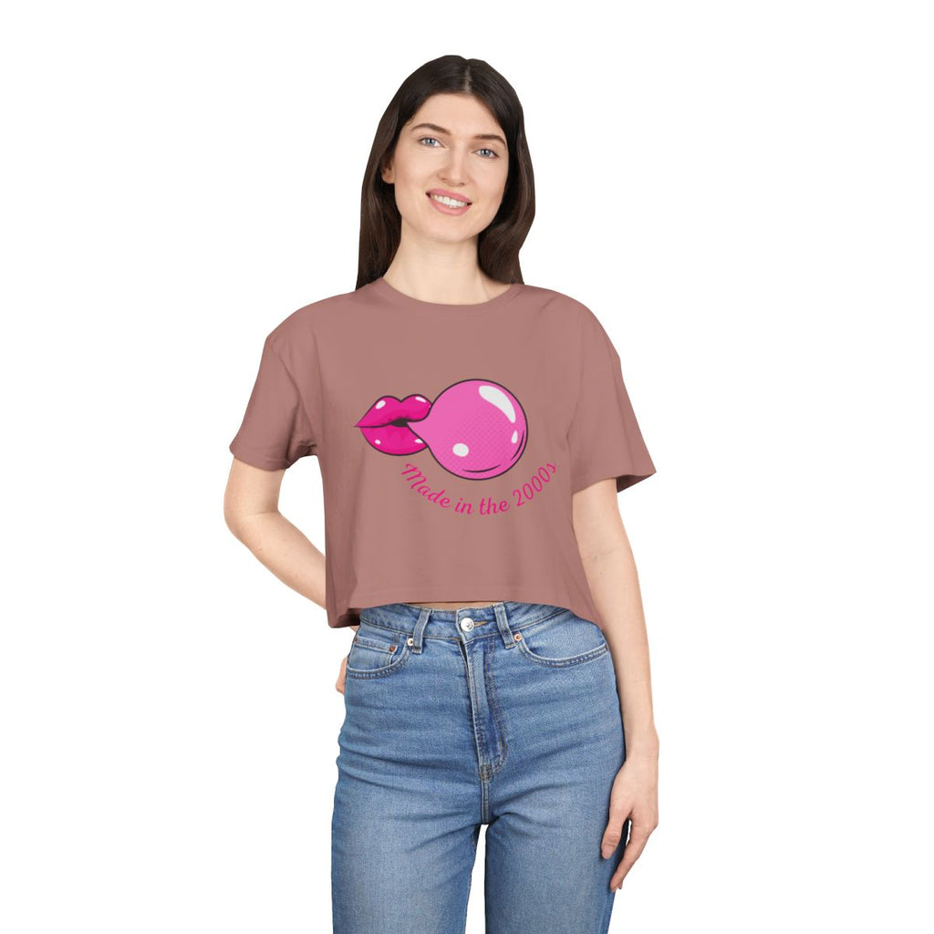 Made in the 2000s Crop Top from Chicky Tings - 2000s graphic tee, y2k nostalgia shirt