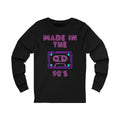 Made in the 90's Long Sleeve from Chicky Tings - 90s graphic tee, retro nostalgia shirt