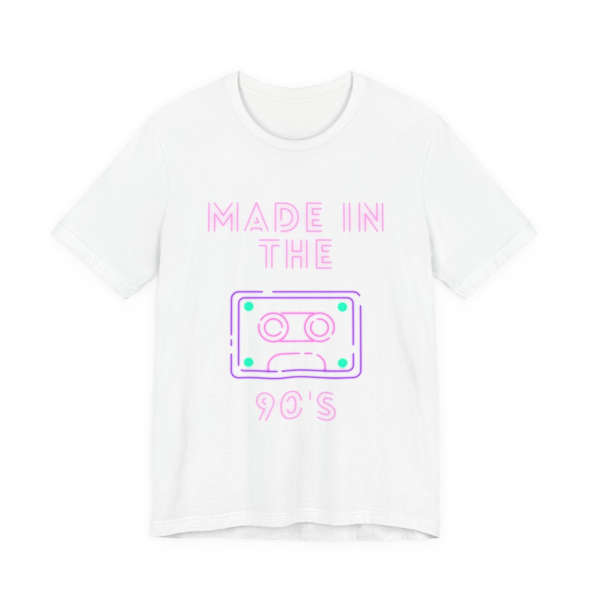 Made in the 90's Tee from Chicky Tings - 90s graphic tee, retro nostalgia shirt