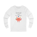 Multitasking Brain Long Sleeve from Chicky Tings - funny brain graphic tee, multitasking shirt
