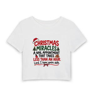 Nail Appointment Under an Hour Baby Tee mockup
