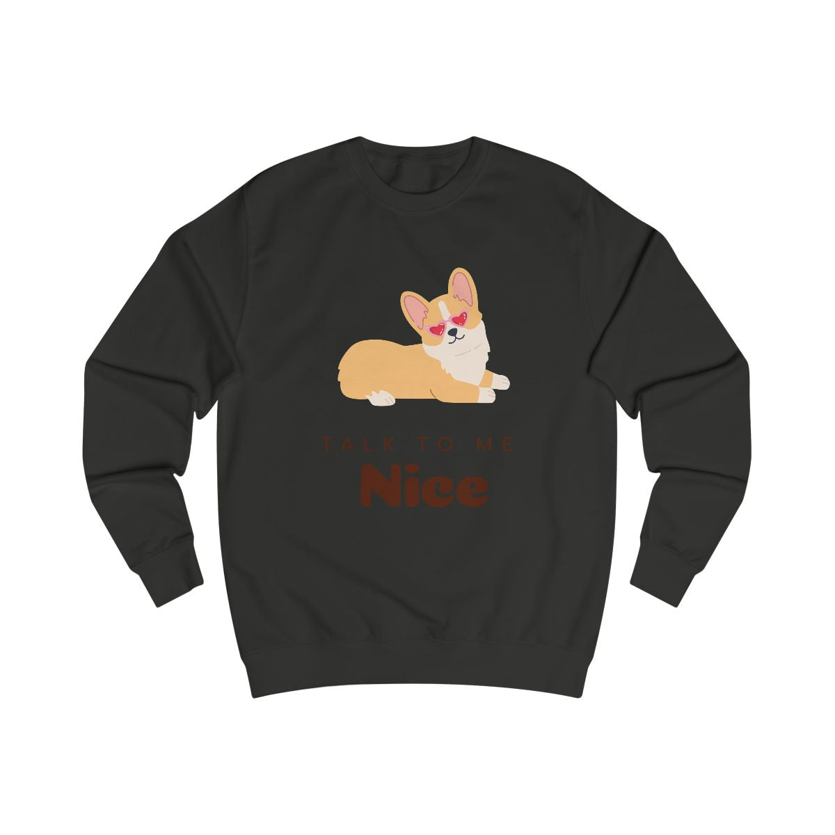 Talk to Me Nice Sweatshirt from Chicky Tings - talk to me nice shirt, statement graphic tee
