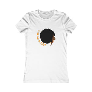 You Glow Girl Tee mockup