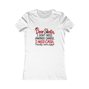 Lifetime Supply of Cash Tee mockup