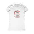 All I Want for Christmas List Tee in White, front view